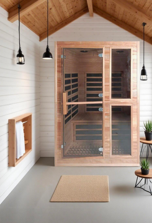 Double sauna room